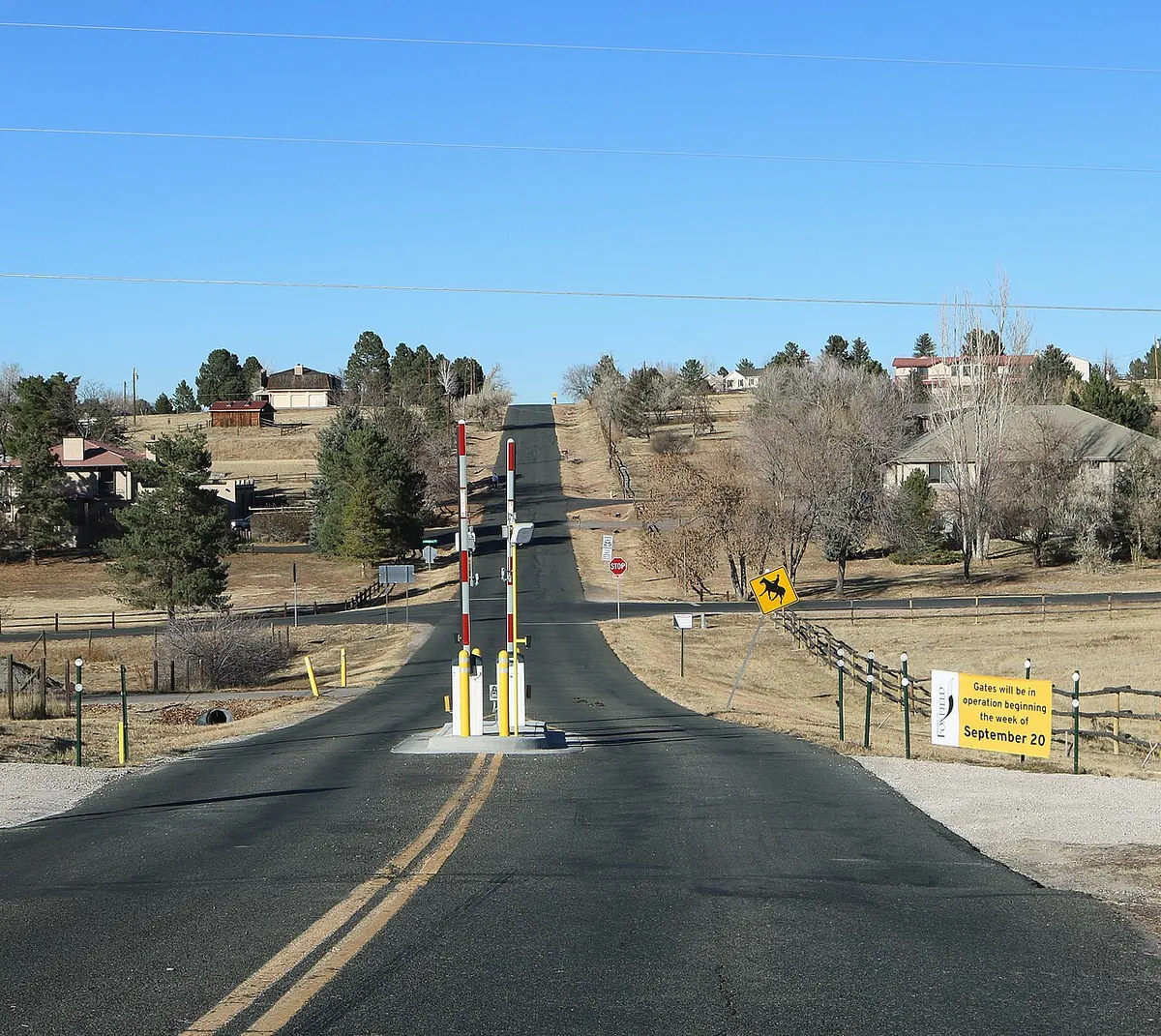 Horse country, Town of Foxfield