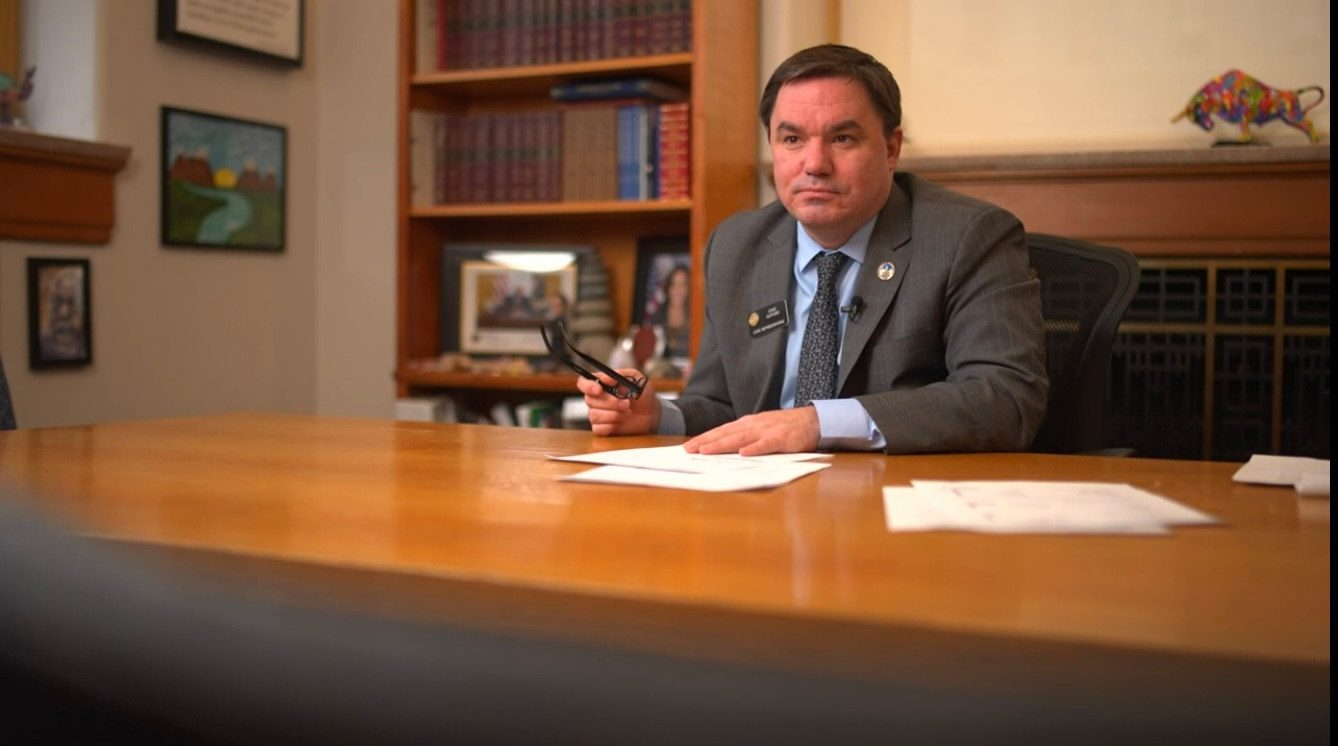 Chad Clifford: At his Capitol desk